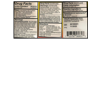 HURRICAINE TOPICAL ANESTHETIC LIQUID